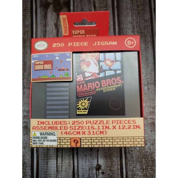 Nintendo SUPER MARIO BROS 250 Piece Jigsaw Puzzle & Collector Tin Sealed - Picture 5 of 5